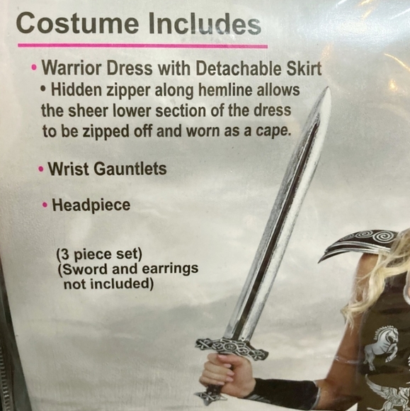 🆕️NWT Adult Costume Glorious Gladiator (Convertible) - Picture 4 of 10